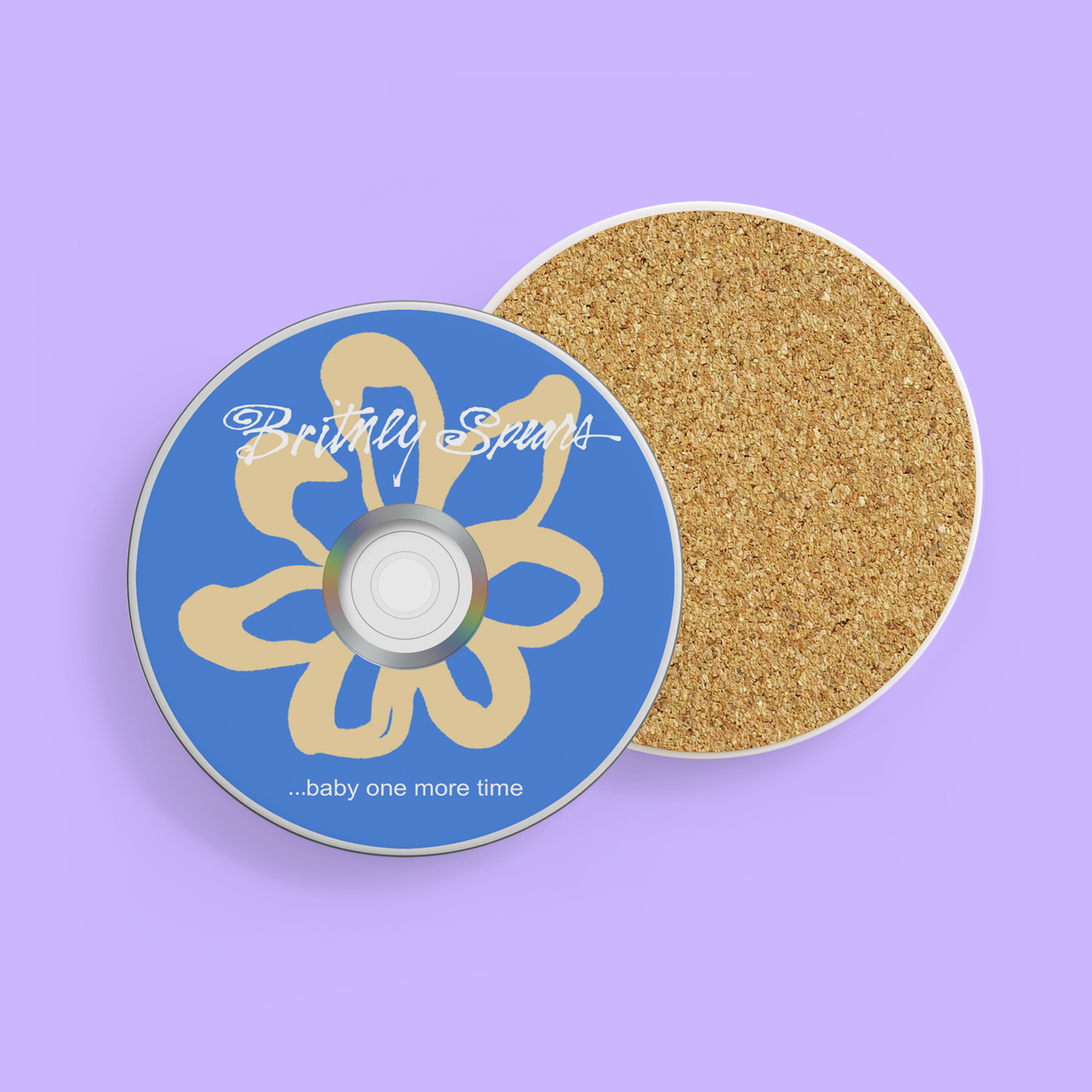 Throwback CD Coasters - Britney Spears