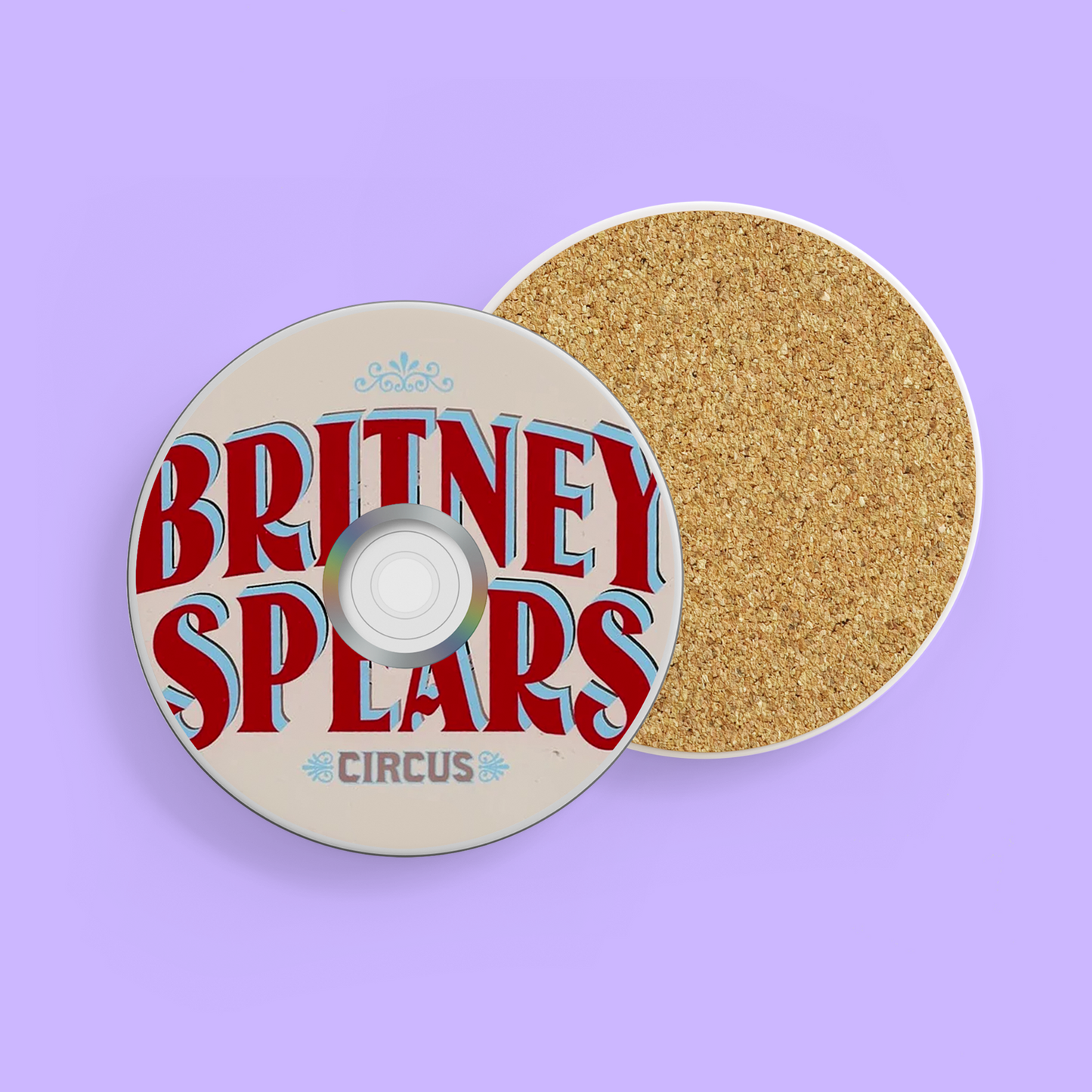 Throwback CD Coasters - Britney Spears