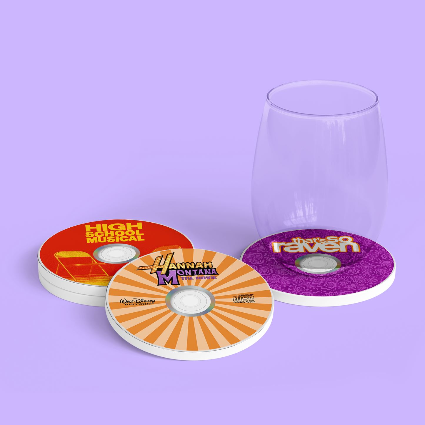 Throwback CD Coasters - OG Icons Pack