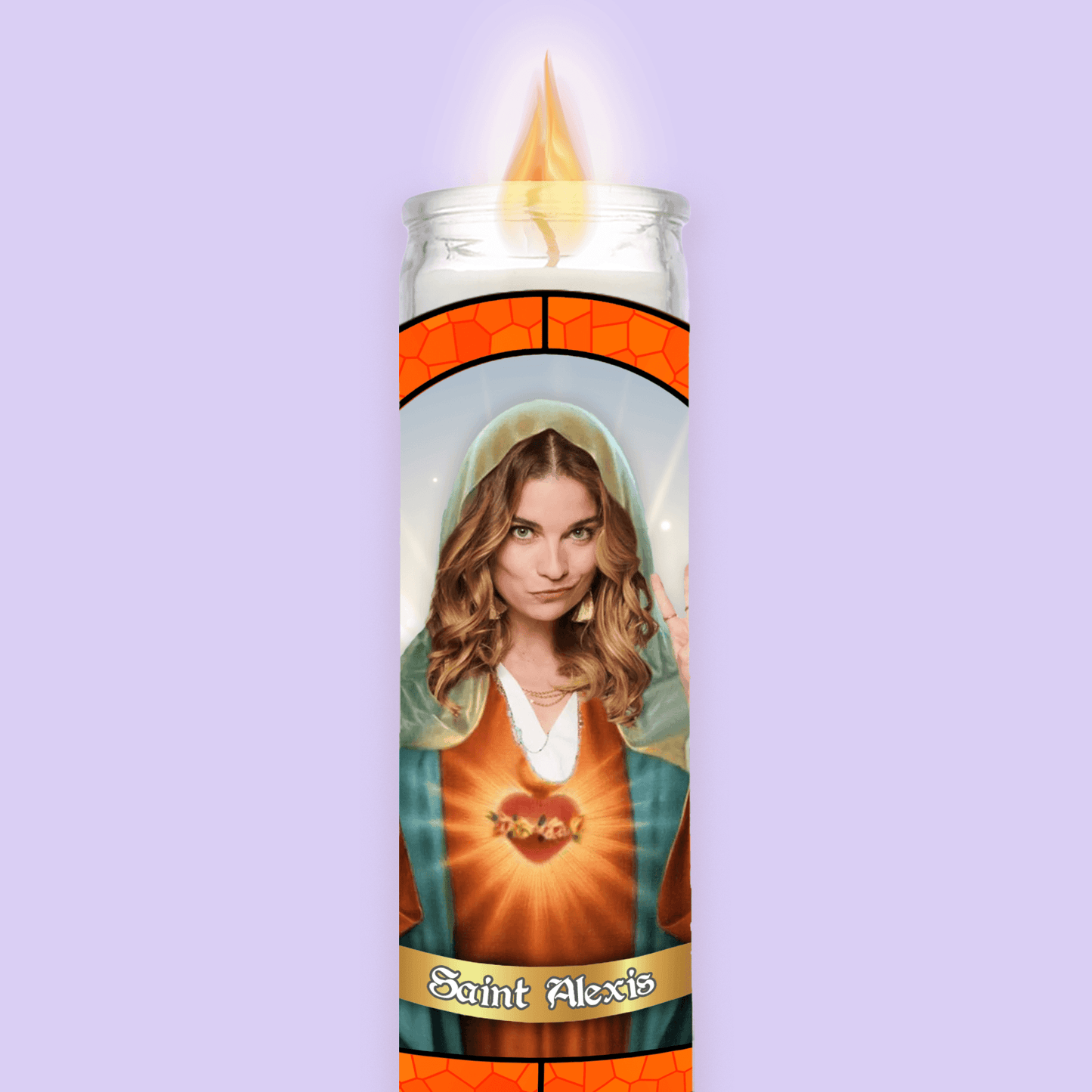 Schitt's Creek Prayer Candle - Alexis image 0