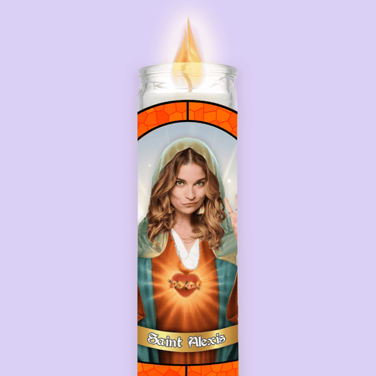 Schitt's Creek Prayer Candle - Alexis image 0