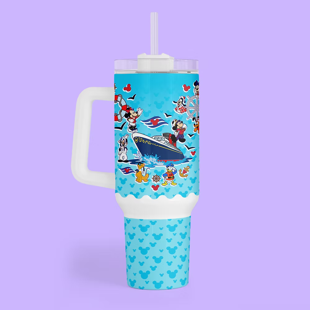Disney Cruise 40 oz Quencher Tumbler - Two Crafty Gays