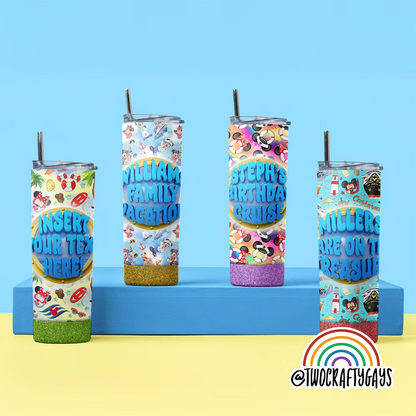 Disney Cruise Personalized Tumbler - Two Crafty Gays