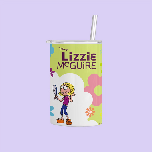 Lizzie McGuire Cartoon Personalized Tumbler Cup - Two Crafty Gays