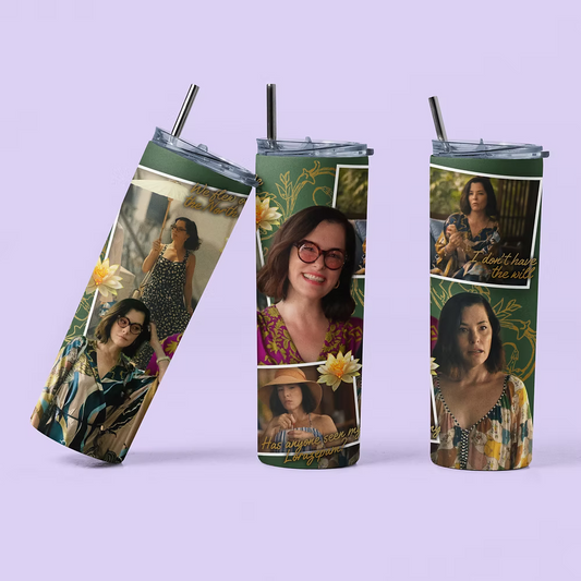 White Lotus Personalized Tumbler Cup - Victoria (Parker Posey)