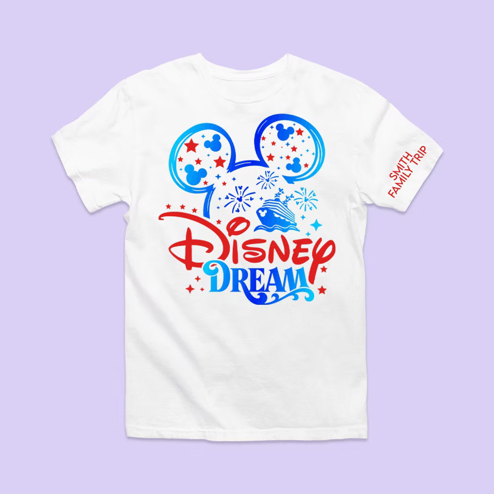 Disney Cruise Line Personalized Shirt - Dream - Two Crafty Gays
