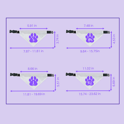 Pride Pet Collar Bandana - Love Wins - Two Crafty Gays