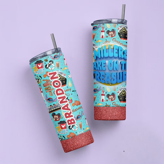 Disney Cruise Personalized Tumbler - Two Crafty Gays