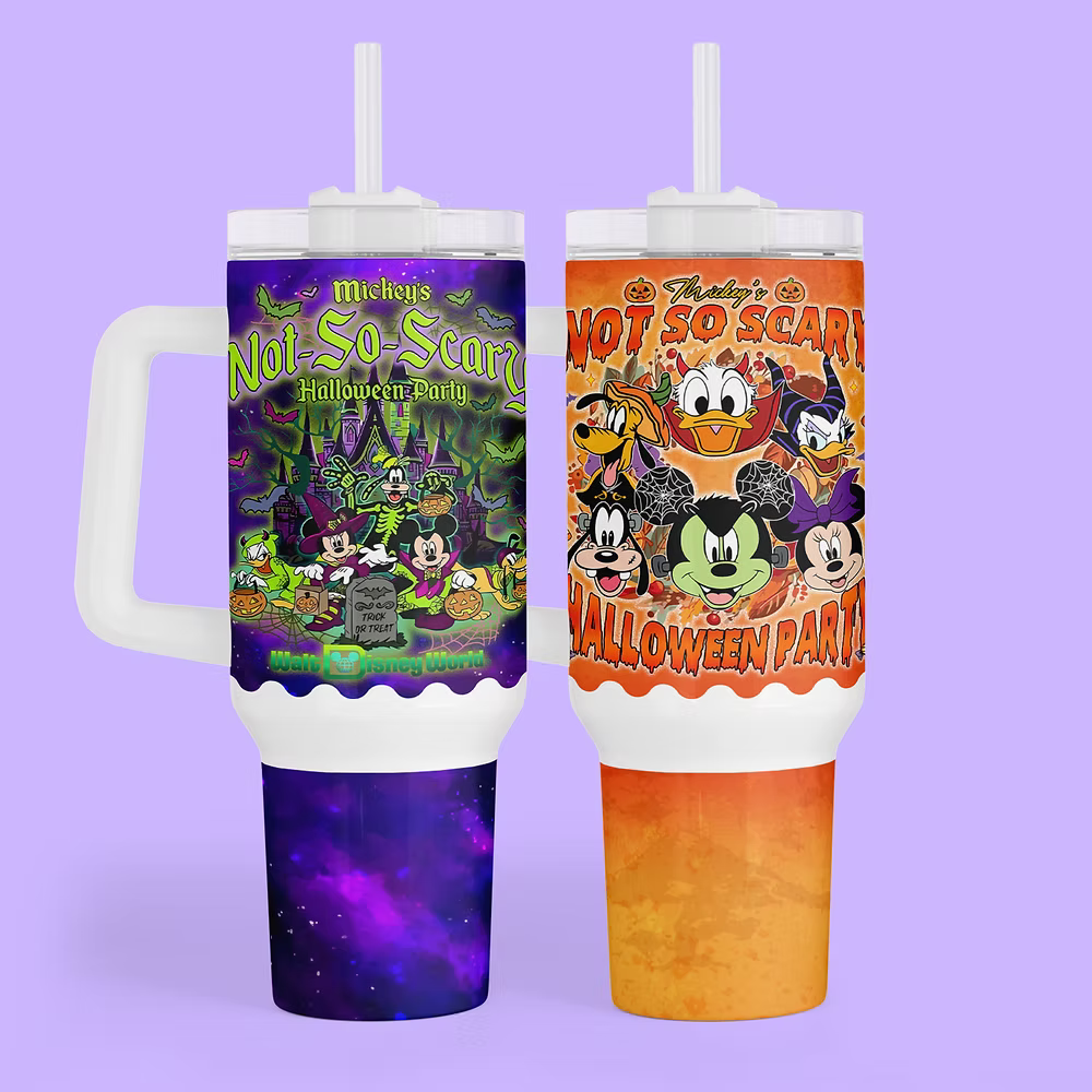 Disney Halloween 40 oz Quencher - Not So Scary - Two Crafty Gays