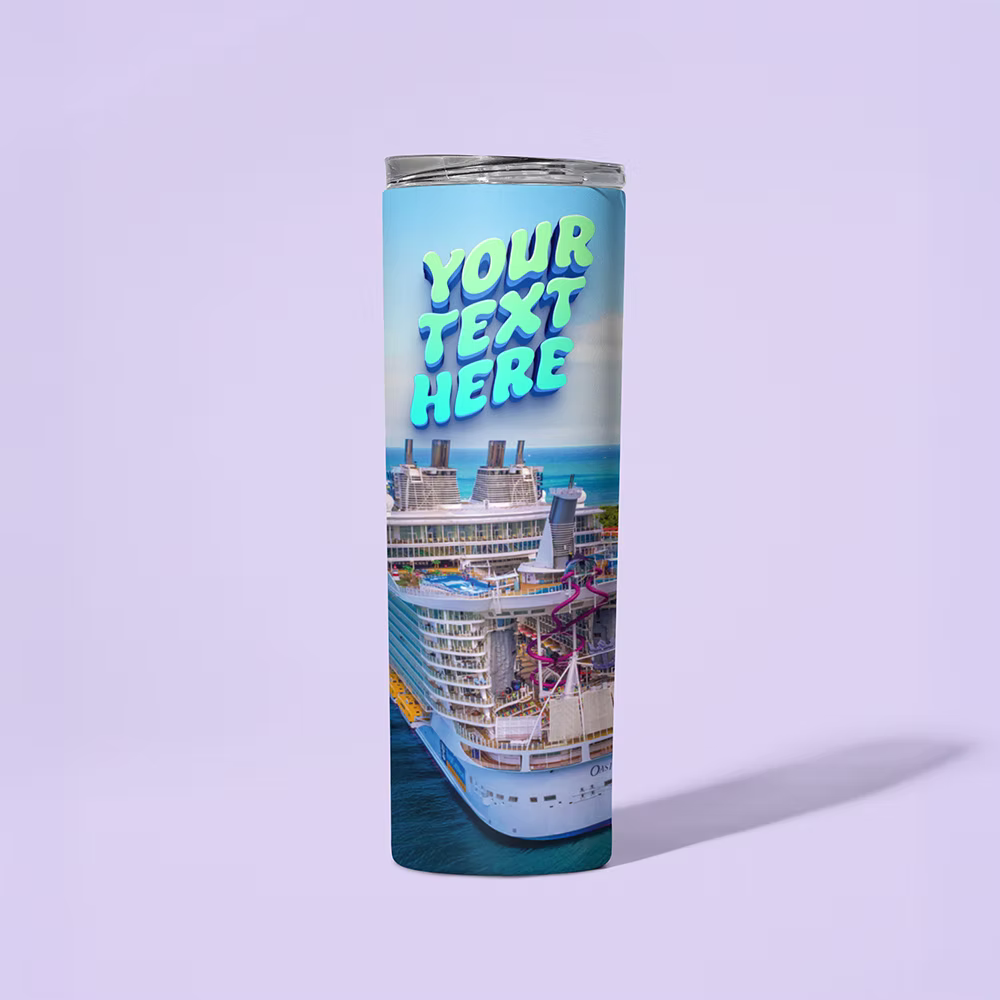 Royal Caribbean Personalized Tumbler - Two Crafty Gays