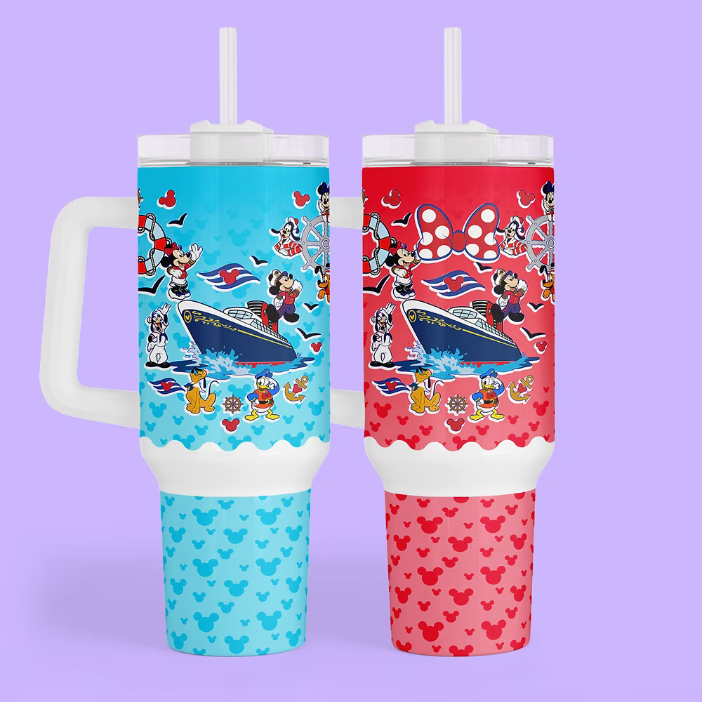 Disney Cruise 40 oz Quencher Tumbler - Two Crafty Gays