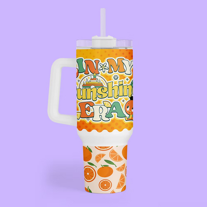 Disney Orange Bird 40 oz Tumbler - Two Crafty Gays