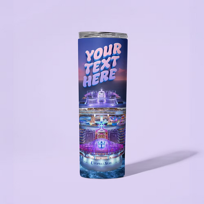 Royal Caribbean Personalized Tumbler - Two Crafty Gays