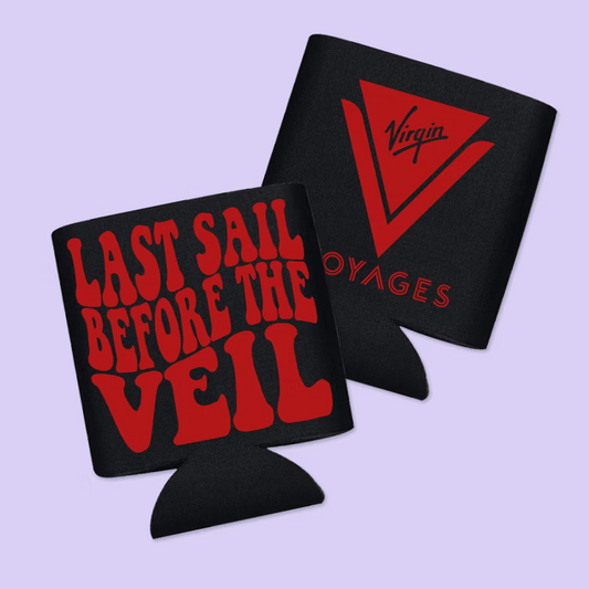 Virgin Voyages Can Coolers - Last Sail Before the Veil - Two Crafty Gays