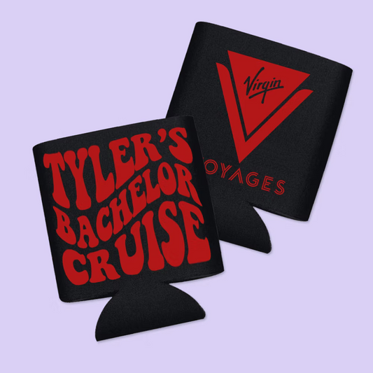 Virgin Voyages Personalized Can Coolers - Two Crafty Gays