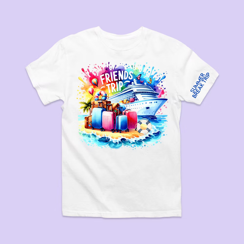 Friends Trip Cruise Personalized Shirt - Two Crafty Gays