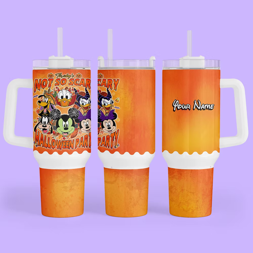 Disney Halloween 40 oz Quencher - Not So Scary - Two Crafty Gays