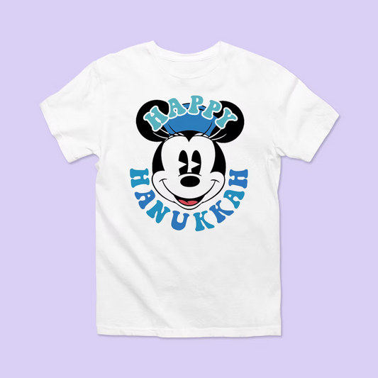 Disney Hanukkah Personalized Shirt - Minnie - Two Crafty Gays