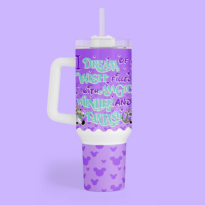 Disney Cruise 40 oz Quencher Tumbler - Ship Names - Two Crafty Gays