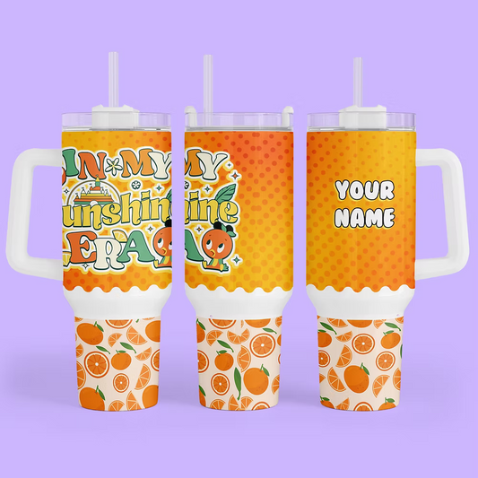 Disney Orange Bird 40 oz Tumbler - Two Crafty Gays