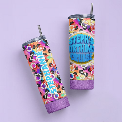Disney Cruise Personalized Tumbler - Two Crafty Gays