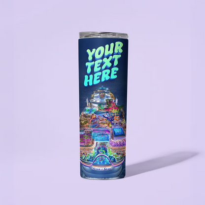 Royal Caribbean Personalized Tumbler - Two Crafty Gays