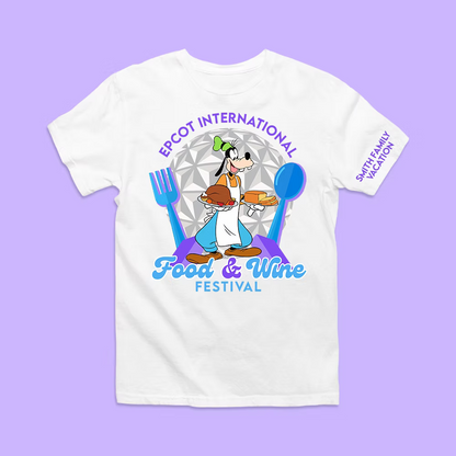 Disney Epcot Personalized Shirt - Food & Wine Festival - Two Crafty Gays