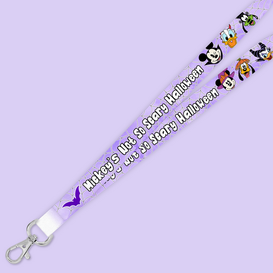 Personalized Disney Lanyard - Halloween - Two Crafty Gays