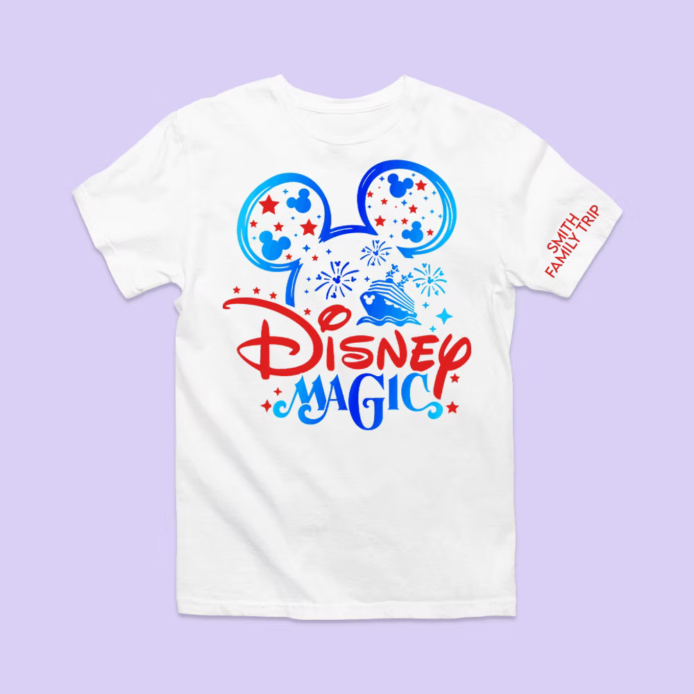 Disney Cruise Line Personalized Shirt - Magic - Two Crafty Gays