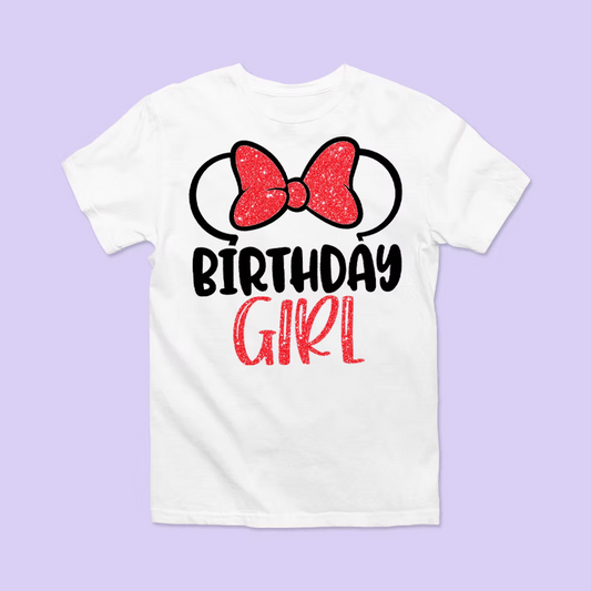 Disney Birthday Shirt - Birthday Girl - Two Crafty Gays