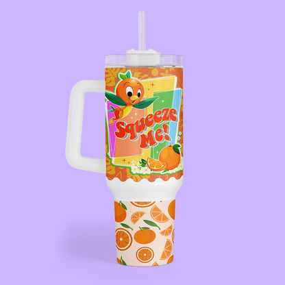 Disney Orange Bird 40 oz Tumbler - Two Crafty Gays