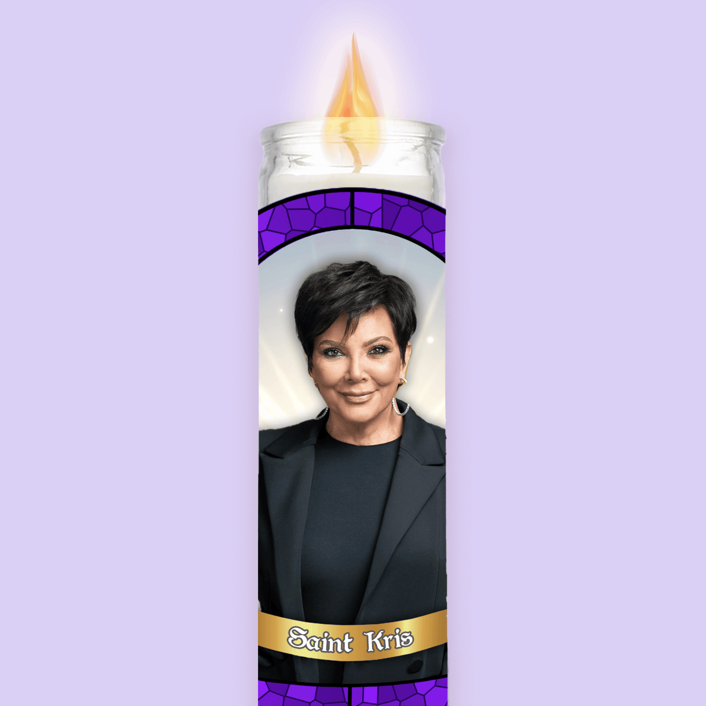 Kris Jenner Prayer Candle image 0