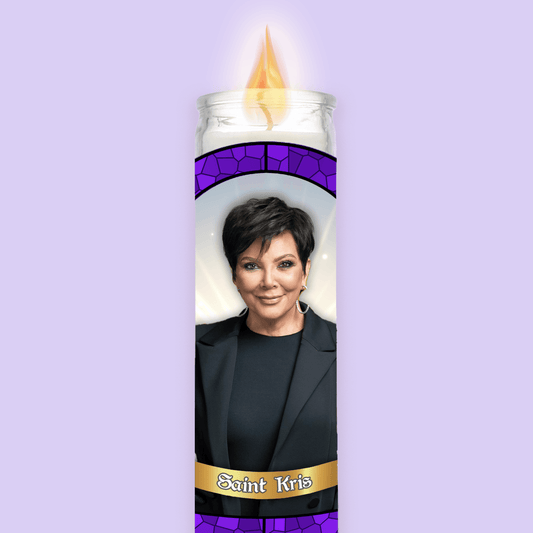 Kris Jenner Prayer Candle image 0