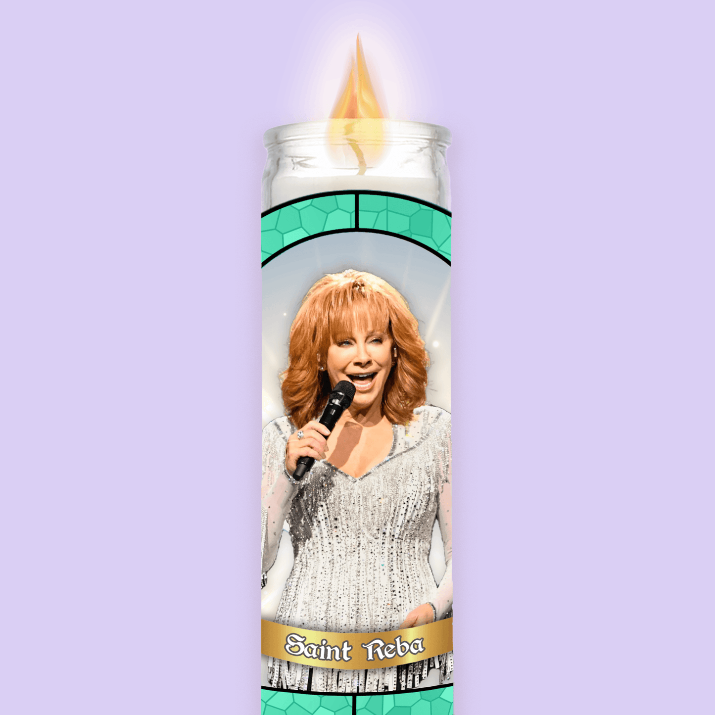 Reba Prayer Candle image 0