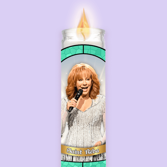 Reba Prayer Candle image 0