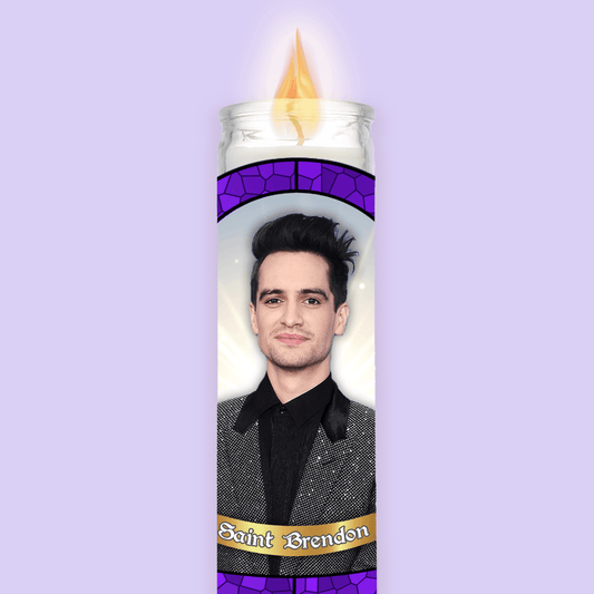 Brendon Urie Prayer Candle (from Panic!at the Disco) image 0