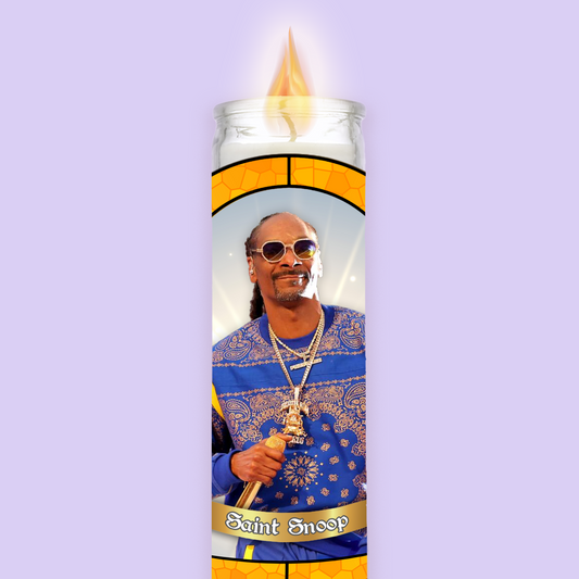 Snoop Dogg Prayer Candle image 0