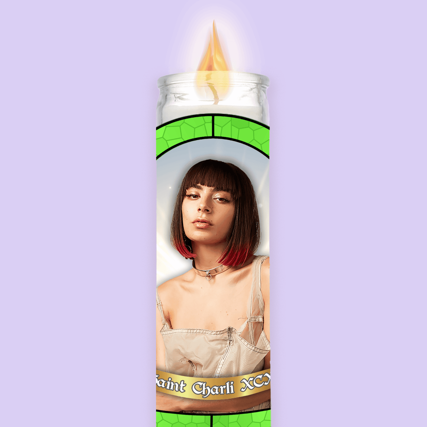 Charli XCX Prayer Candle image 0