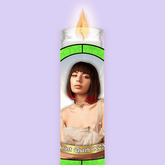 Charli XCX Prayer Candle image 0