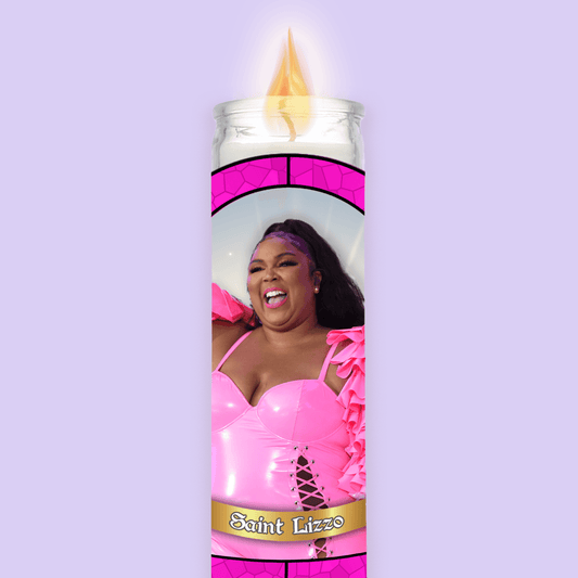 Lizzo Prayer Candle image 0