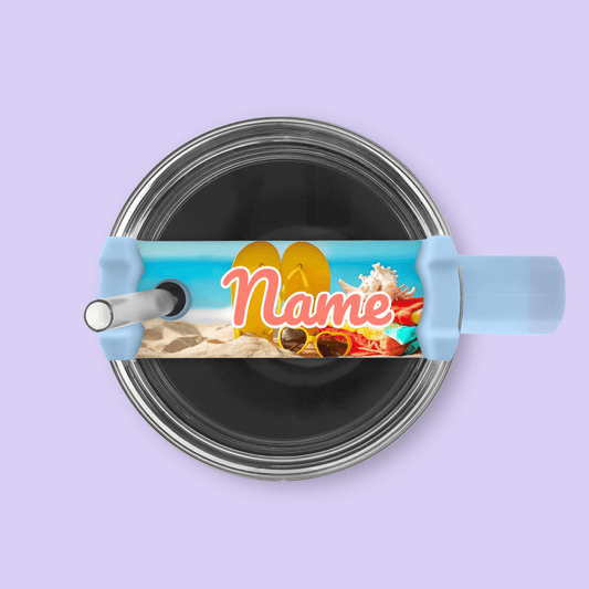 Personalized Name Plate for Quencher Tumbler - Two Crafty Gays