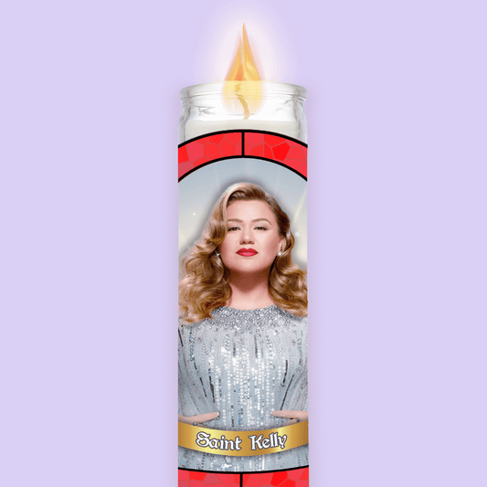 Kelly Clarkson Christmas Prayer Candle image 0