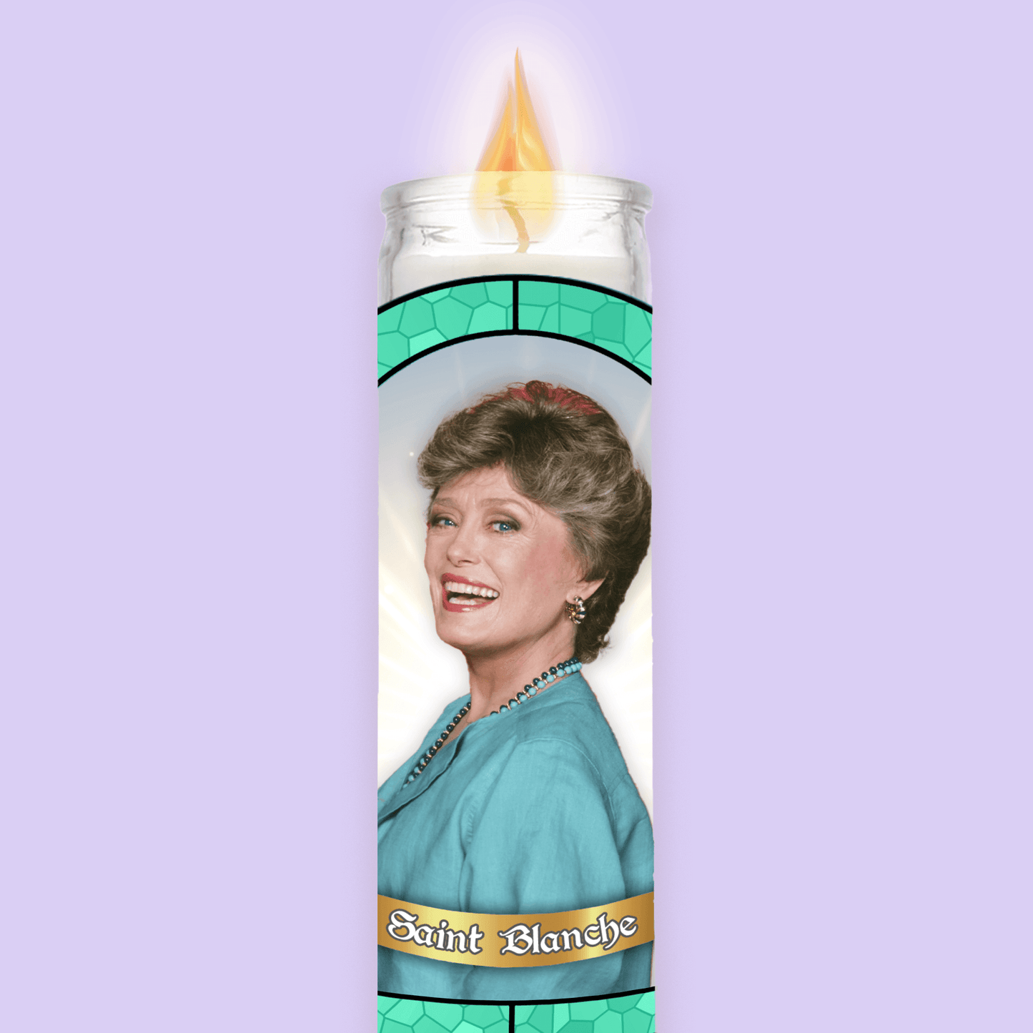 Golden Girls Prayer Candle - Blanche image 0