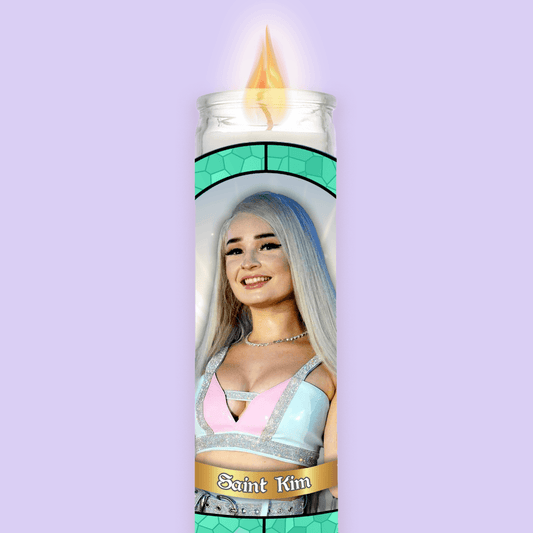 Kim Petras Prayer Candle image 0
