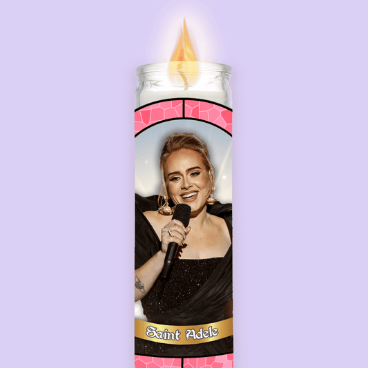 Adele Prayer Candle image 0
