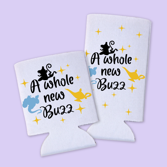 Disney Epcot Can Cooler - Whole New Buzz - Two Crafty Gays