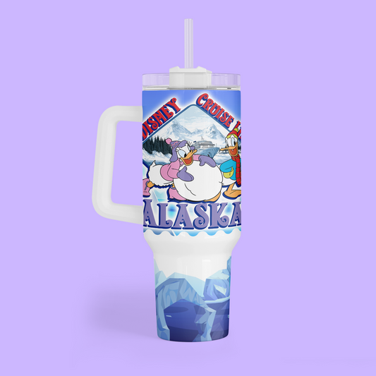 Disney Cruise Alaska 40 oz Tumbler - Two Crafty Gays