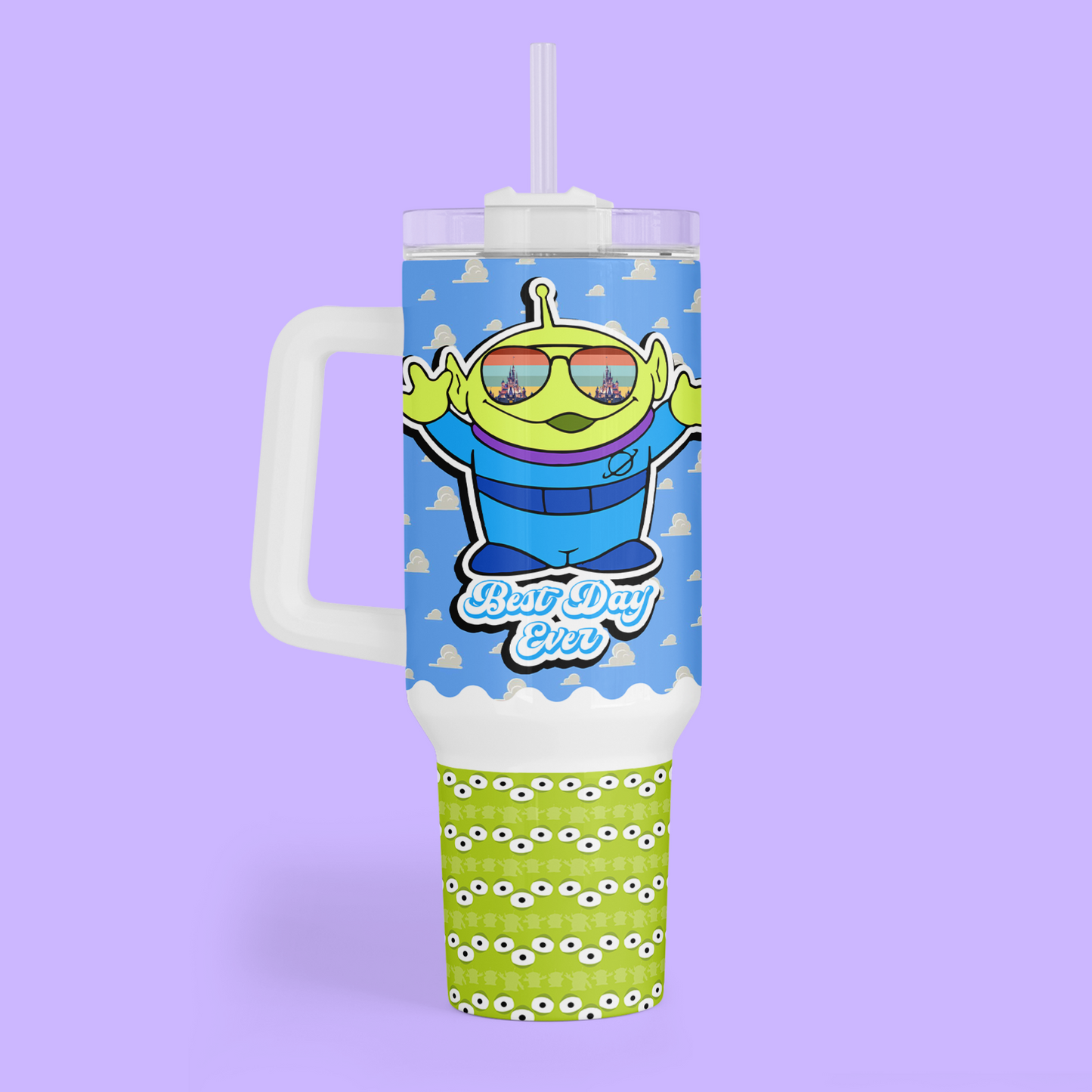 Disney Best Day Ever 40 oz Tumbler - Toy Story - Two Crafty Gays