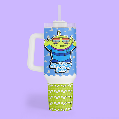 Disney Best Day Ever 40 oz Tumbler - Toy Story - Two Crafty Gays