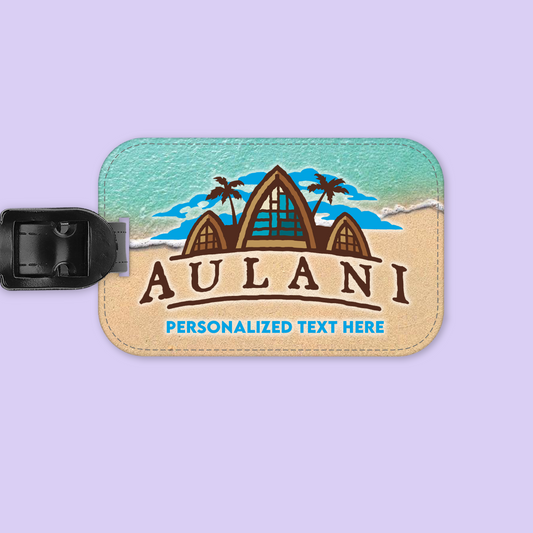 Disney Personalized Aulani Luggage Tag - Two Crafty Gays